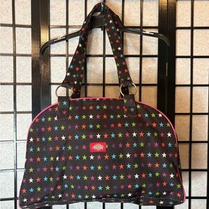 Dickies Black Multicolor Star Travel Bag
